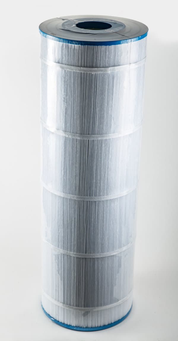 Cartridge filter element against a white background.