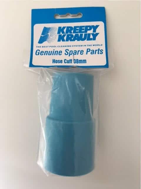 Kreepy Krauly hose cuff in packaging.