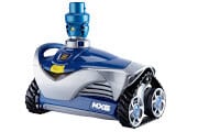 Blue and gray Zodiac MX6 automatic suction pool cleaner against a white background.