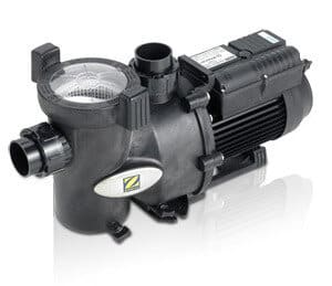 Black Davey PM eco 3 speed pool pump against a white background.