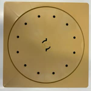 Poolrite S2500 Dress Ring and Deck Lid Assembly - Square