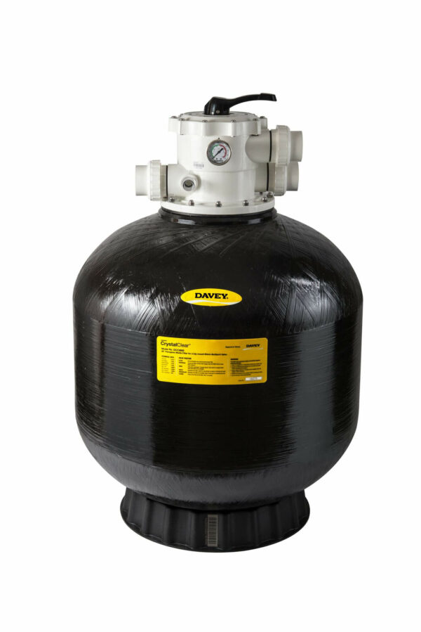 Davey Crystal Clear 28 inch Sand Filter with 50mm MPV