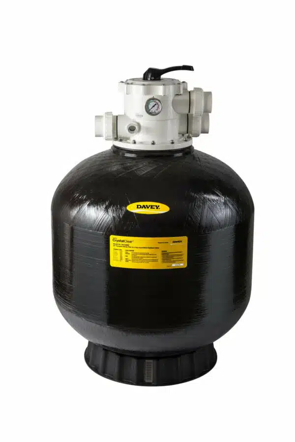 Davey Crystal Clear 28 inch Sand Filter with 50mm MPV