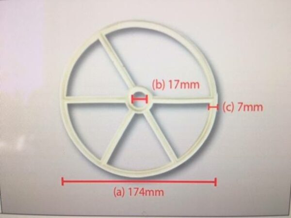 Spider Gasket 50mm EcoPure, Davey, Reliance, Titan - Image 2