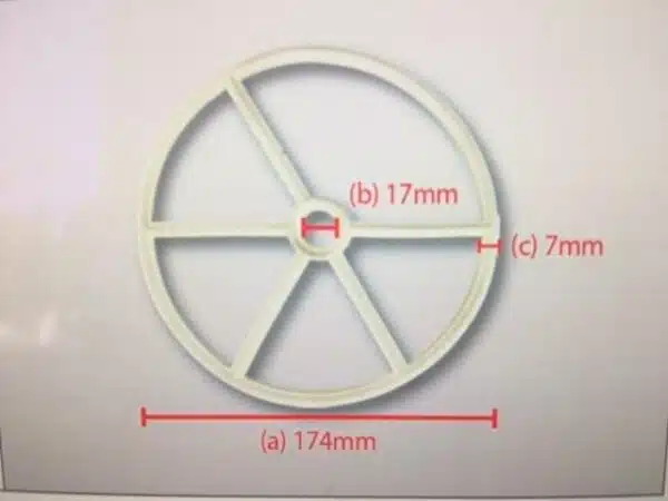 Spider Gasket 50mm EcoPure, Davey, Reliance, Titan - Image 2