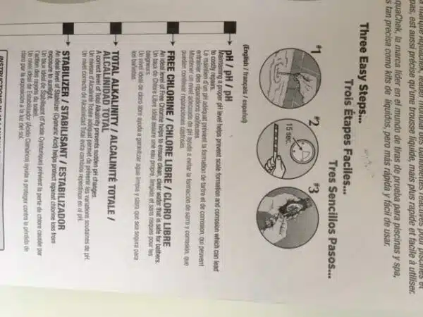 Zodiac Test Strips  for Pool Water - Image 4