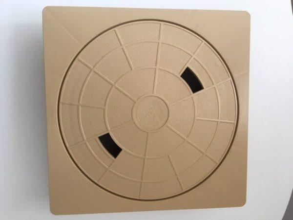 Poolrite S2500 Dress Ring and Deck Lid Assembly - Square