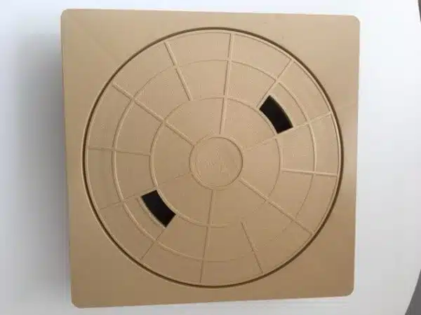 Poolrite S2500 Dress Ring and Deck Lid Assembly - Square