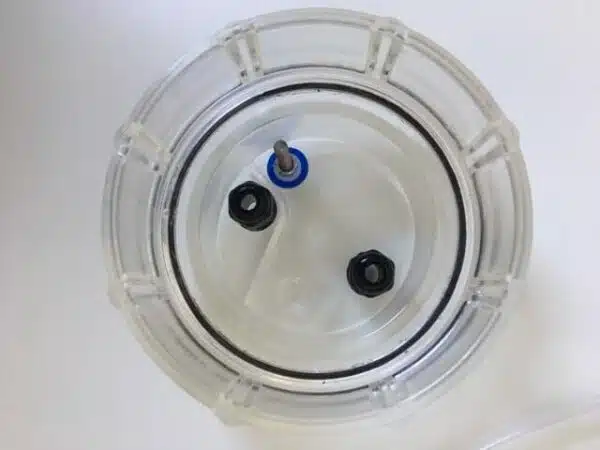 Chloromatic ESC cell head with fittings