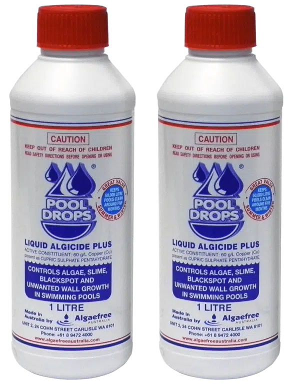 Pool Drops Plus - 2 bottles