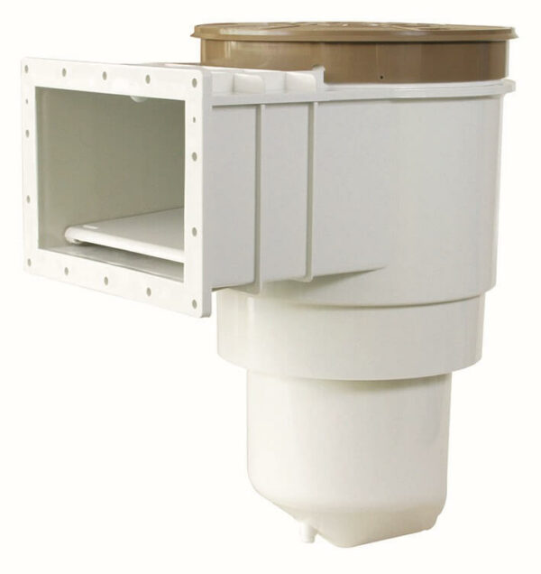 Waterco S75 Skimmer box with Square Deck Lid for Concrete Pools 29253