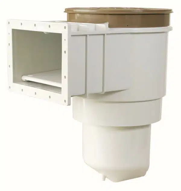 Waterco S75 Skimmer box with Square Deck Lid for Concrete Pools 29253