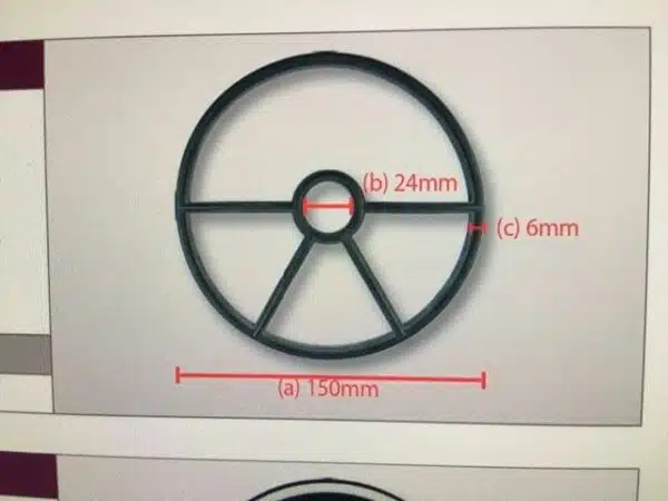 Astral Hurlcon Spider Gasket for 40mm MPV 75916 - Image 2