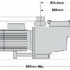 Astral E230 1hp Pool Pump - Image 2