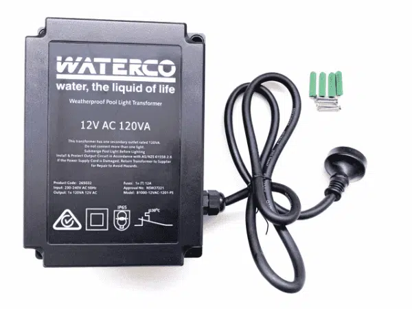 12 volt Pool Light Transformer 120VA 265032 - Image 4